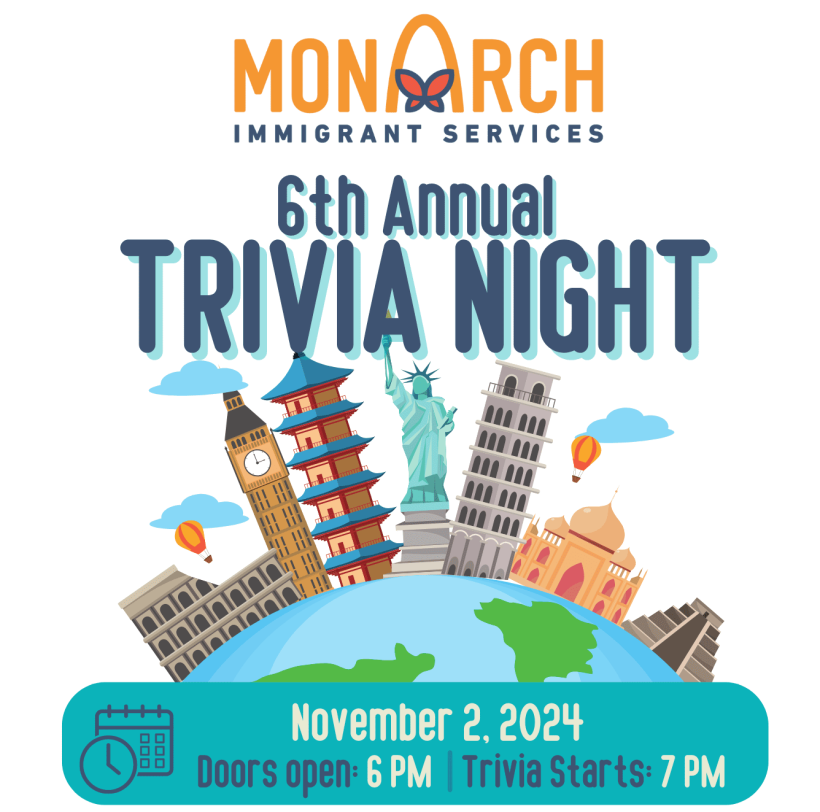 Image sharing information about Monarch Immigrant Services' 6th Annual Trivia Night